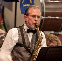 Alto saxophonist John Billett